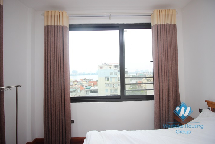 West lake view apartment for rent in Tay Ho, Quang Khanh street